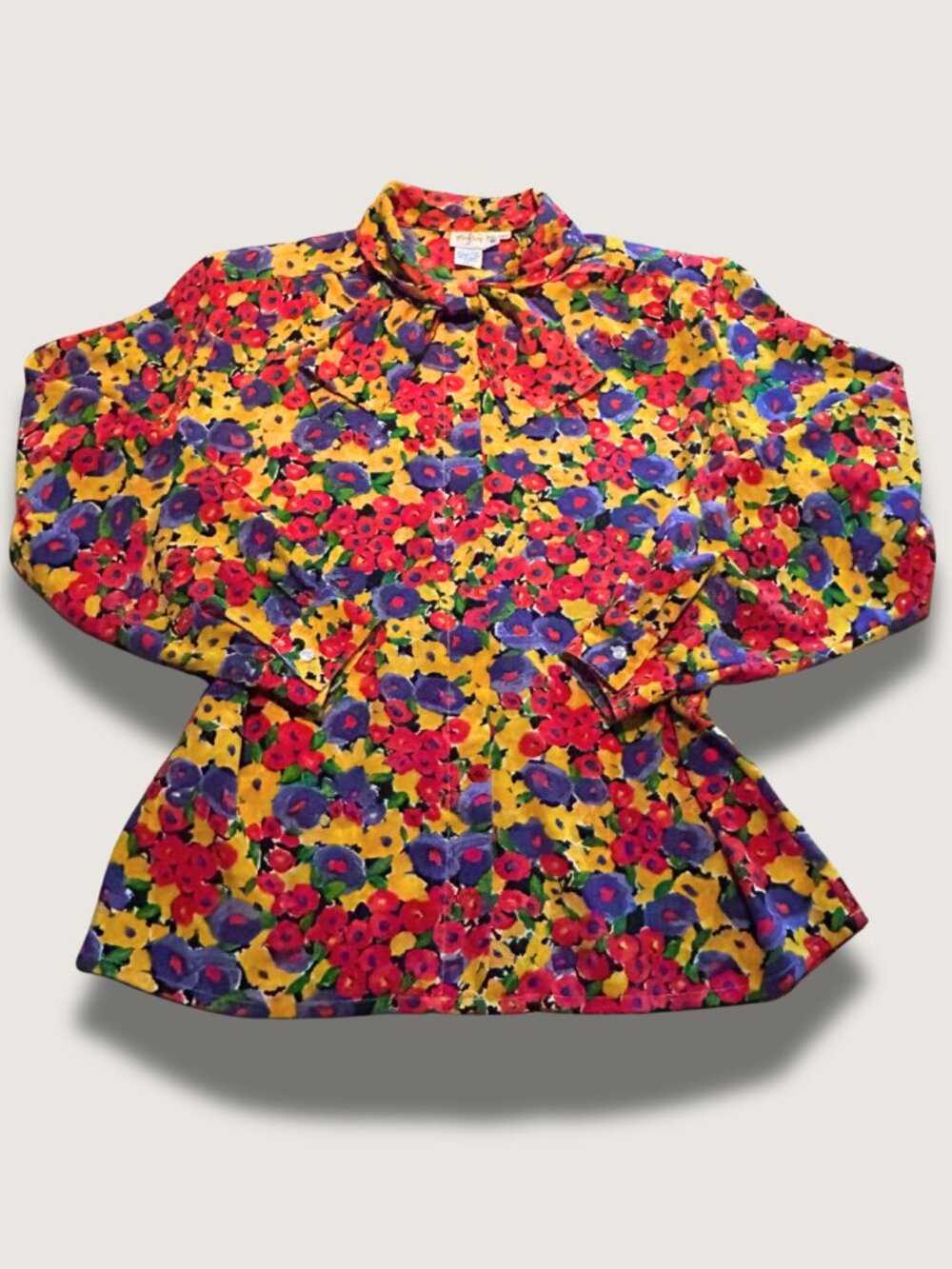 Vintage Tanjay - Floral Blouse